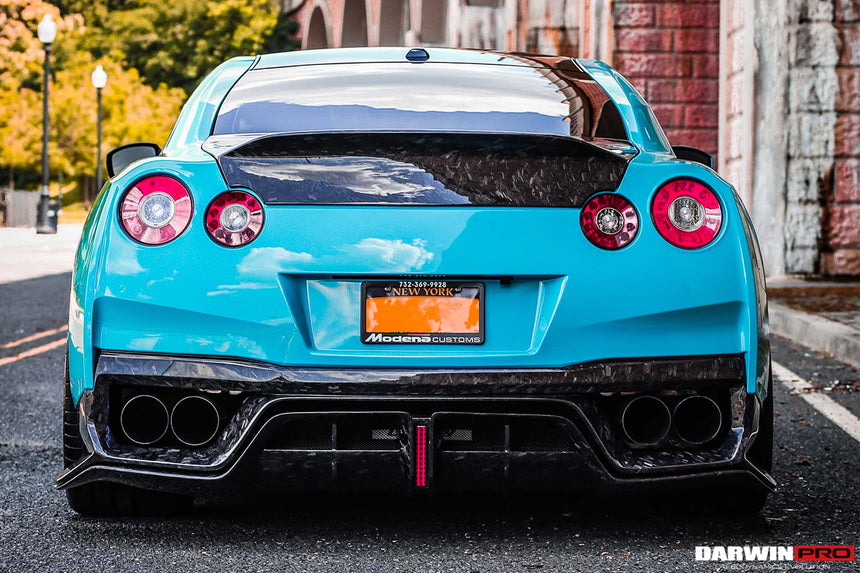 2017-2022 Nissan GTR R35 EBA BKSS Style Carbon Fiber Rear Diffuser