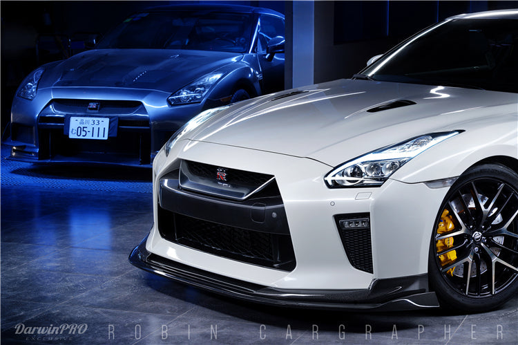 2017-2022 Nissan GTR R35 EBA BKSS Style Carbon Fiber Front Lip