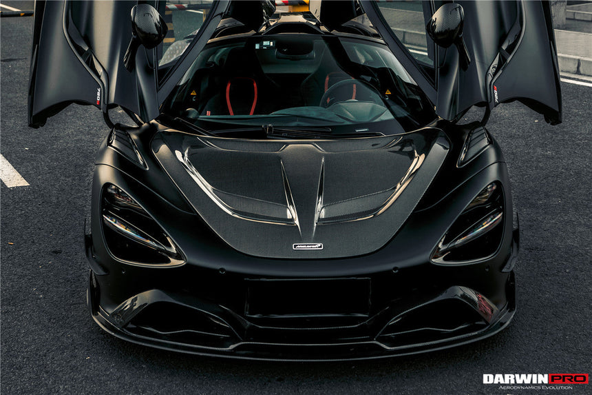 2017-2021 McLaren 720s Se²NWB Style Carbon Fiber Front Lip
