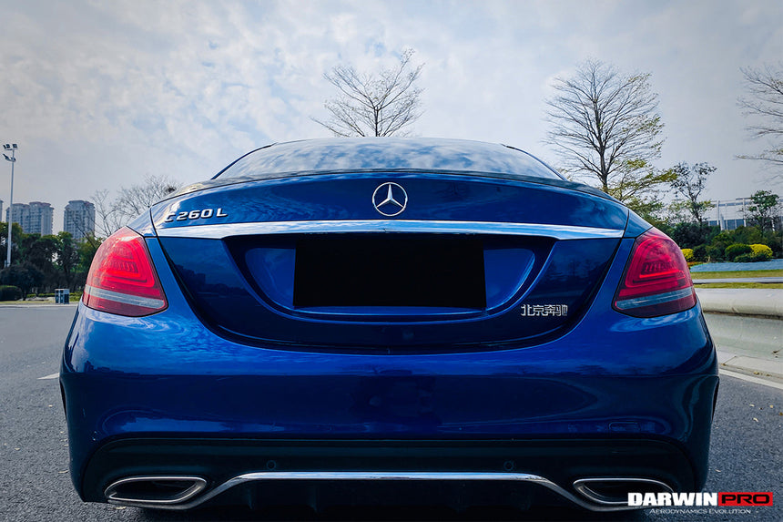 2015-2021 Mercedes Benz C-Class W205 Sedan Trunk Spoiler