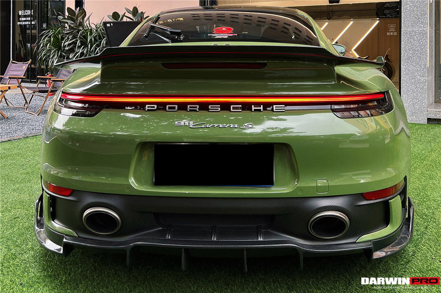 2019-2023 Porsche 911 992 Carrera/Targa S/4/4S SD-Sport Design Modl BKSS Style Rear Lip