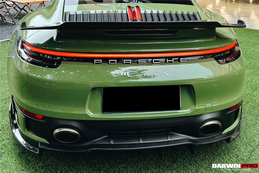 2019-2023 Porsche 911 992 Carrera/Targa S/4/4S/GTS SD-Sport Design Rear Lip (Dont Fit Normal Bumper)
