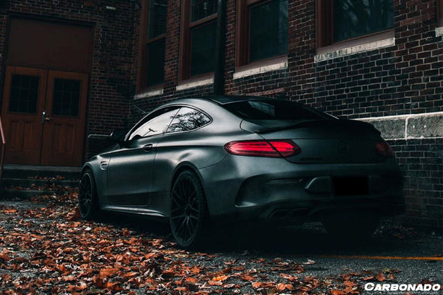 2015-2021 Mercedes Benz C-Class W205 Coupe PS Style Trunk Spoiler