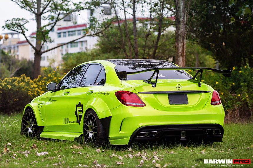 2015-2021 Mercedes Benz W205 C63/S AMG Sedan IMP Performance Carbon Fiber Rear Diffuser