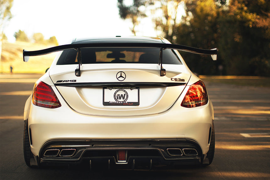 2015-2021 Mercedes Benz W205 C63/S AMG Sedan IMP Performance Carbon Fiber Rear Diffuser