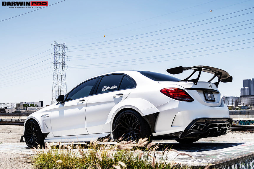2015-2021 Mercedes Benz W205 C63/S AMG Sedan IMP Performance Carbon Fiber Rear Diffuser