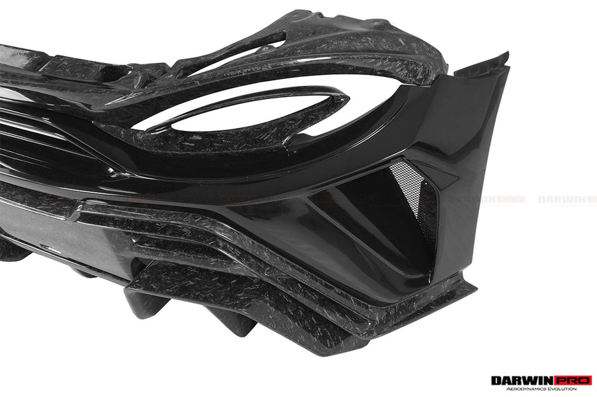 2018-2021 McLaren 600lt BKSS Style Partial Carbon Fiber Rear Bumper