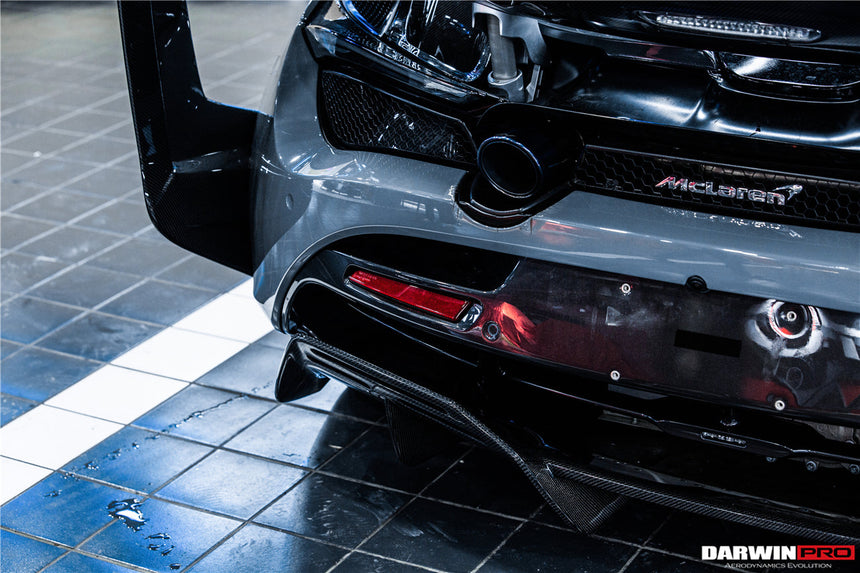 2017-2021 McLaren 720s BKSS Style Carbon Fiber Rear Diffuser