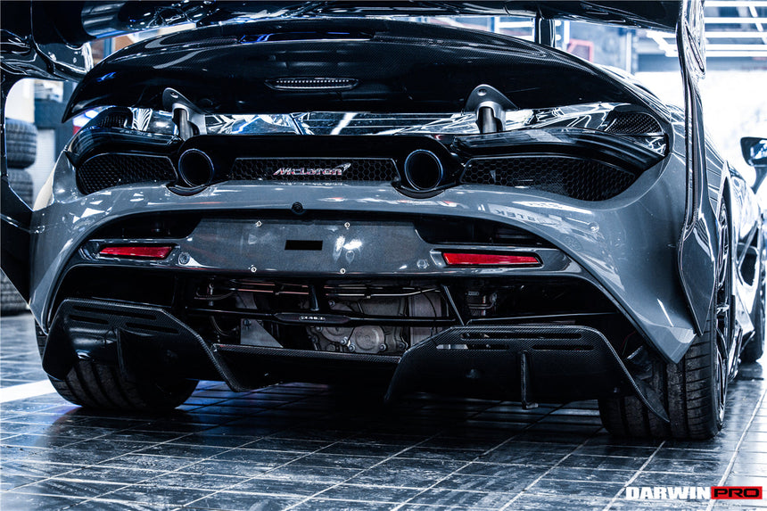 2017-2021 McLaren 720s BKSS Style Carbon Fiber Rear Diffuser