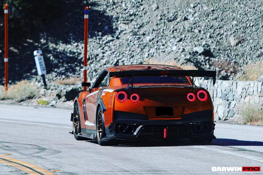 2017-2022 Nissan GTR R35 EBA BKSS Style Carbon Fiber Rear Diffuser