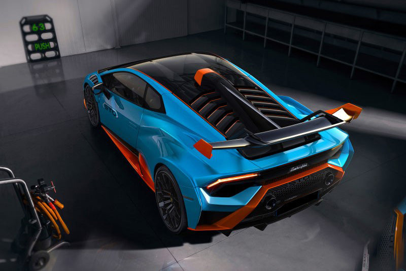 2021-UP Lamborghini Huracan STO Dry Carbon Fiber Rear Diffuser