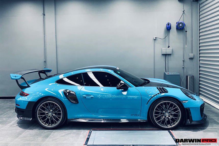 2016-2018 Porsche 911 991.2 Carrera/Targa 4/4S GT2RS Style Carbon Fiber Quarter Panel Side Scoops