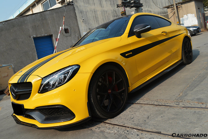 2015-2021 Mercedes Benz C-Class W205 Coupe PS Style Side Skirts