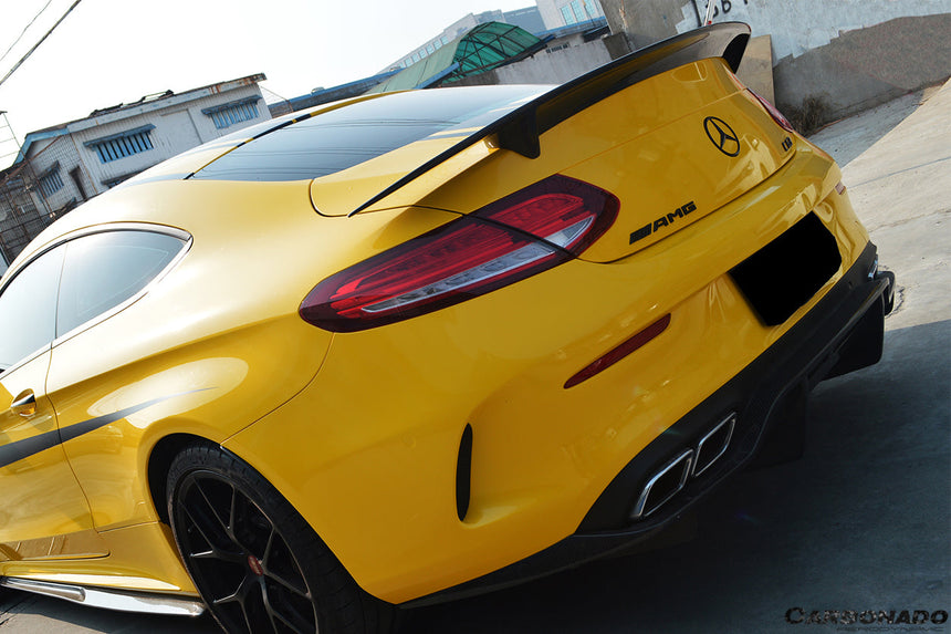 2015-2021 Mercedes Benz C-Class W205 Coupe RT-II Style Trunk Spoiler