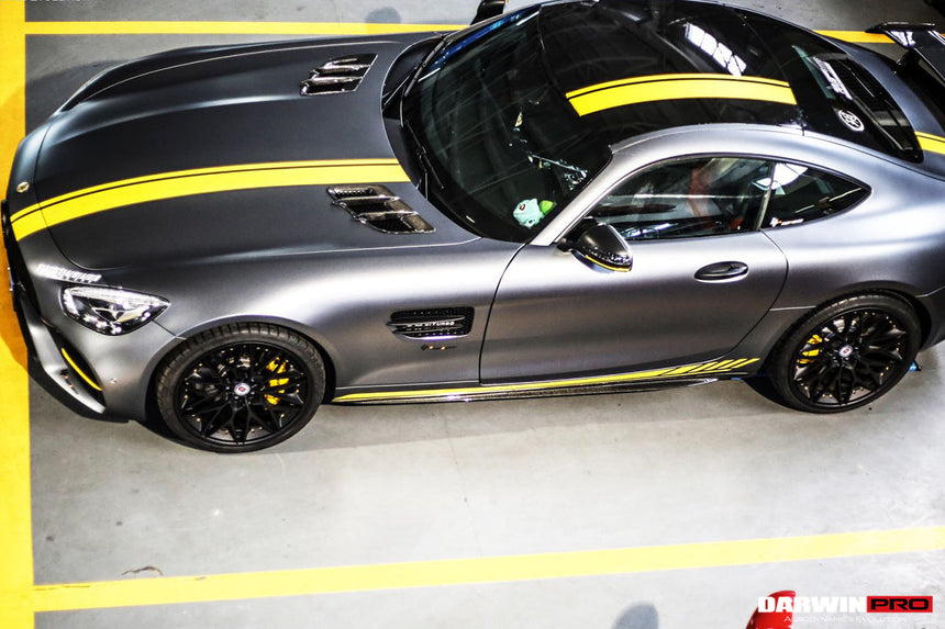 2015-2018 Mercedes Benz AMG GT/GTS Carbon Fiber Side Skirts Splitters