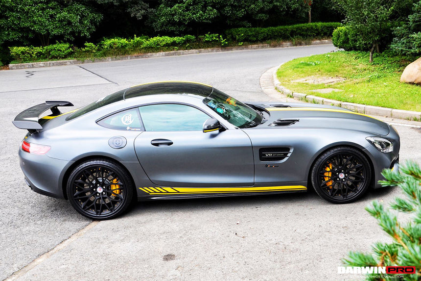 2015-2018 Mercedes Benz AMG GT/GTS Carbon Fiber Side Skirts Splitters