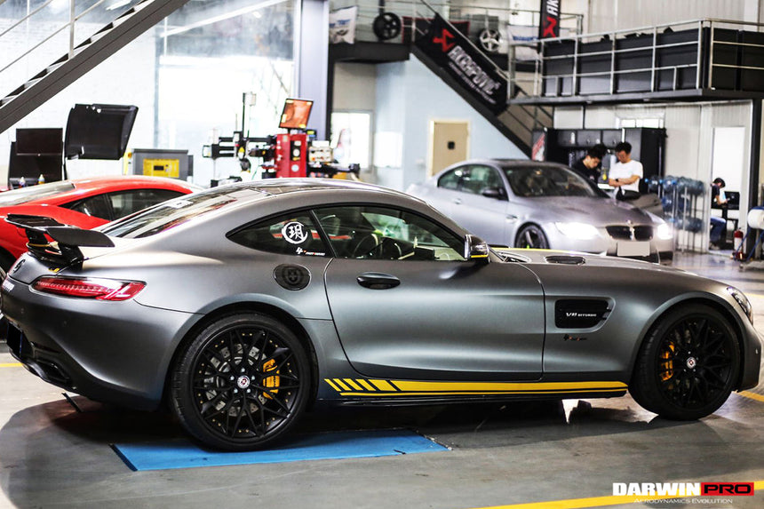 2015-2018 Mercedes Benz AMG GT/GTS Carbon Fiber Side Skirts Splitters