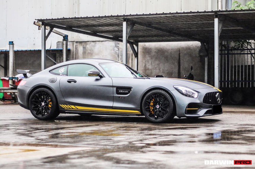 2015-2018 Mercedes Benz AMG GT/GTS Carbon Fiber Side Skirts Splitters