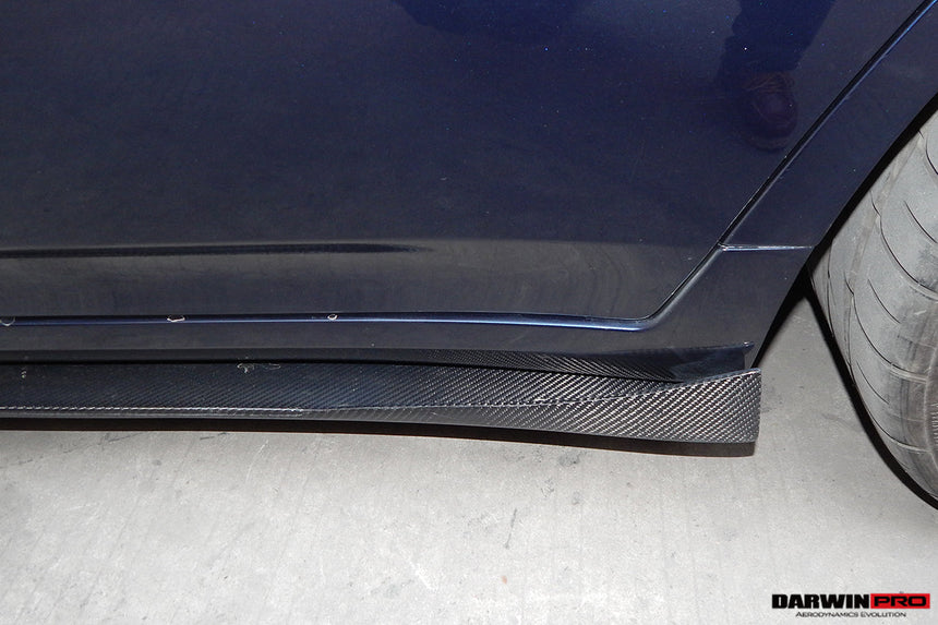 2007-2013 Infiniti G35/G37 Sedan BS Style Carbon Fiber Side Skirts Under Board