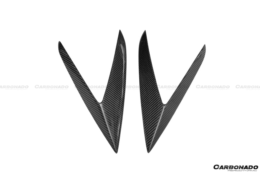 2015-2020 Lamborghini Huracan LP610 RZS Style Side Skirts Vent Canards