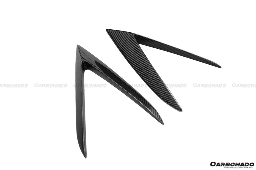 2015-2020 Lamborghini Huracan LP610 RZS Style Side Skirts Vent Canards