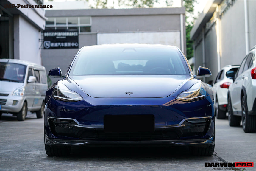 2017-2023 Tesla Model 3 IMP Performance Carbon Fiber Middle Front Lip