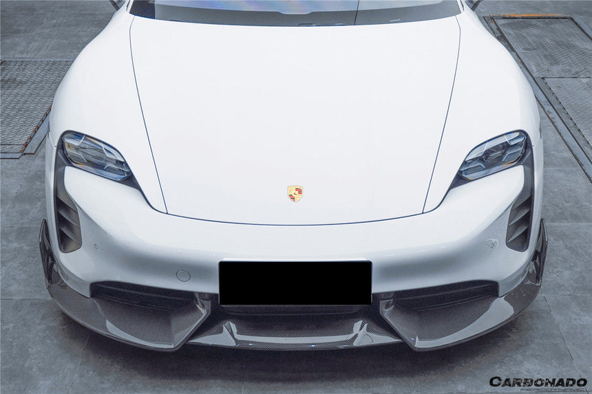 2019-2023 Porsche Taycan/4/4S/GTS/TURBO CADO Style Front Lip