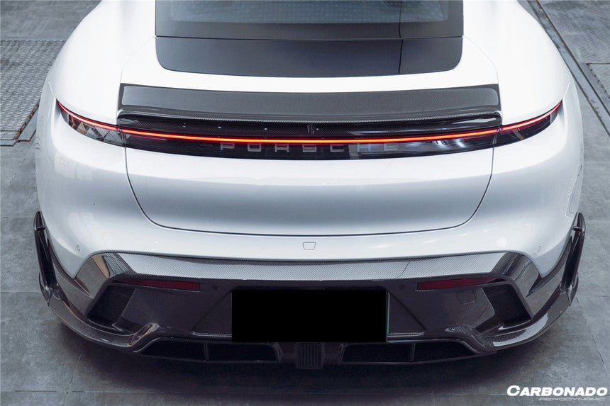 2019-2023 Porsche Taycan/4/4S/GTS/TURBO CADO Style Rear Diffuser