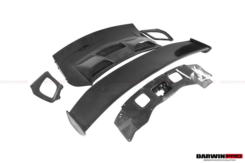 2013-2019 Porsche 911 991 Turbo/S GT2RS Style Carbon Fiber Trunk Spoiler