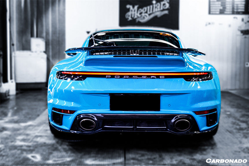 2019-2023 Porsche 911 992 Carrera/S/4/4S/Targa/Cabriolet Turbo Style Rear Bumper
