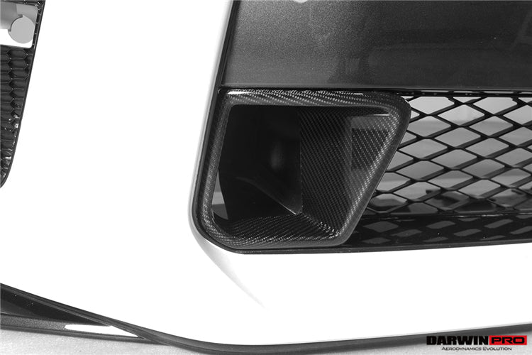 2017-2022 Nissan GTR R35 EBA BKSS Style Carbon Fiber Front Bumper Vents