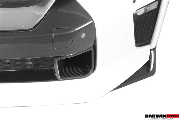 2017-2022 Nissan GTR R35 EBA BKSS Style Carbon Fiber Front Bumper Vents