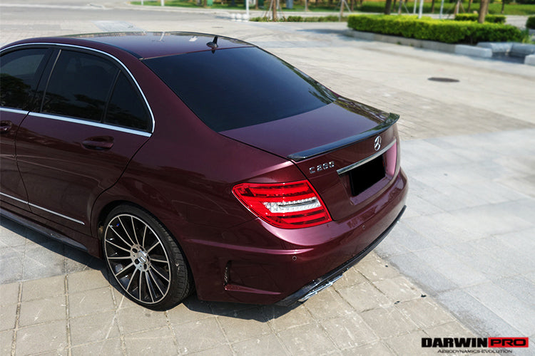 2008-2014 Mercedes Benz C Class W204 Sedan Trunk Spoiler