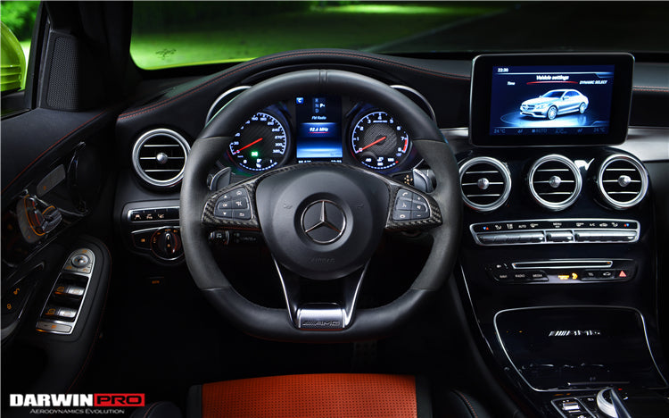 2015-2021 Mercedes Benz W205 C63/S AMG Sedan Dry Carbon Fiber Interior