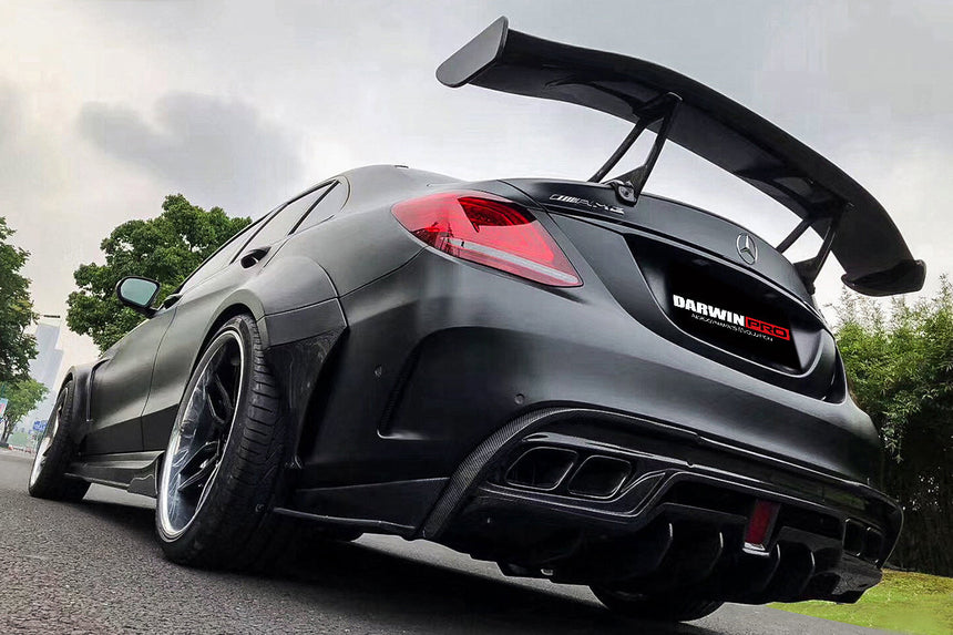 2019-2021 Mercedes Benz W205 C63/S AMG Sedan IMP Performance Partial Carbon Fiber Full Body Kit