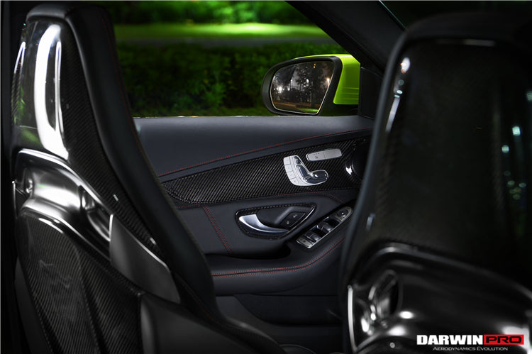 2015-2021 Mercedes Benz W205 C63/S AMG Sedan Dry Carbon Fiber Interior