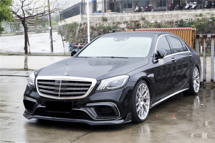 2017-2020 Mercedes Benz S63 W222 Sedan BRS Style Front Lip