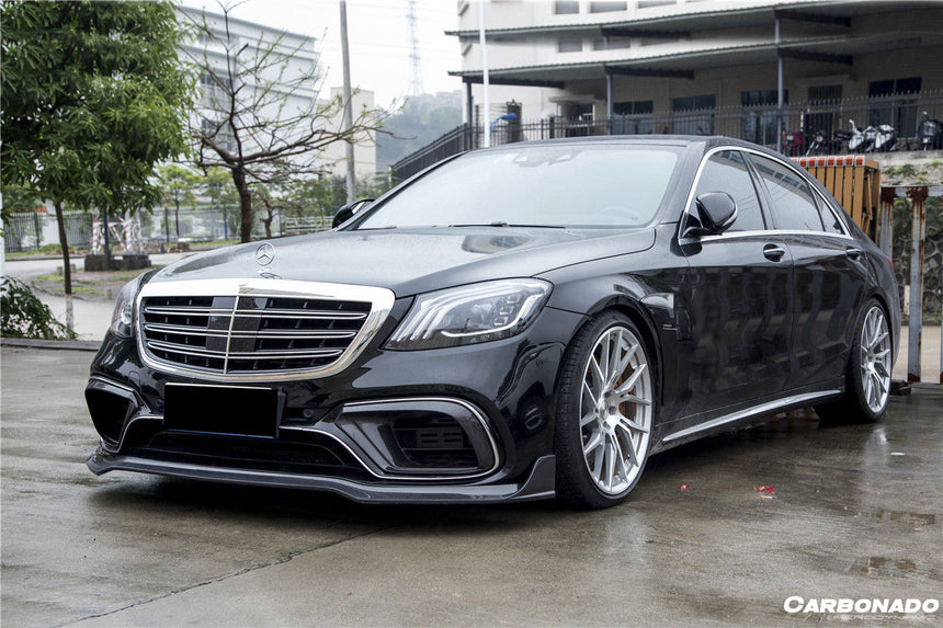 2017-2020 Mercedes Benz S63 W222 Sedan BRS Style Front Lip
