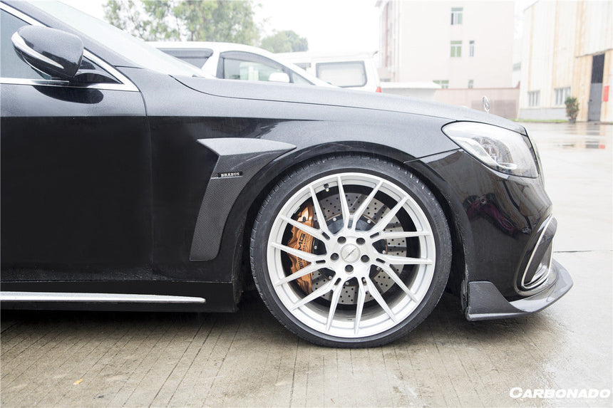 2017-2020 Mercedes Benz S63 W222 Sedan BRS Style Front Lip