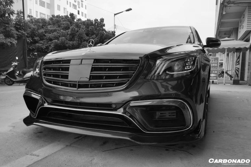 2017-2020 Mercedes Benz S63 W222 Sedan BRS Style Front Lip