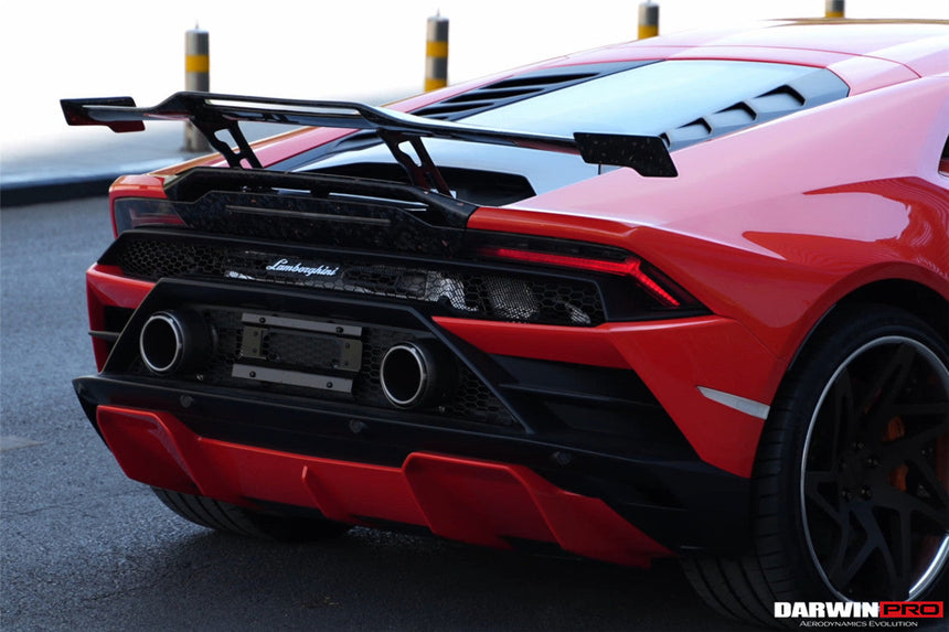 2019-2022 Lamborghini Huracan EVO OD Style Dry Carbon Trunk Spoiler