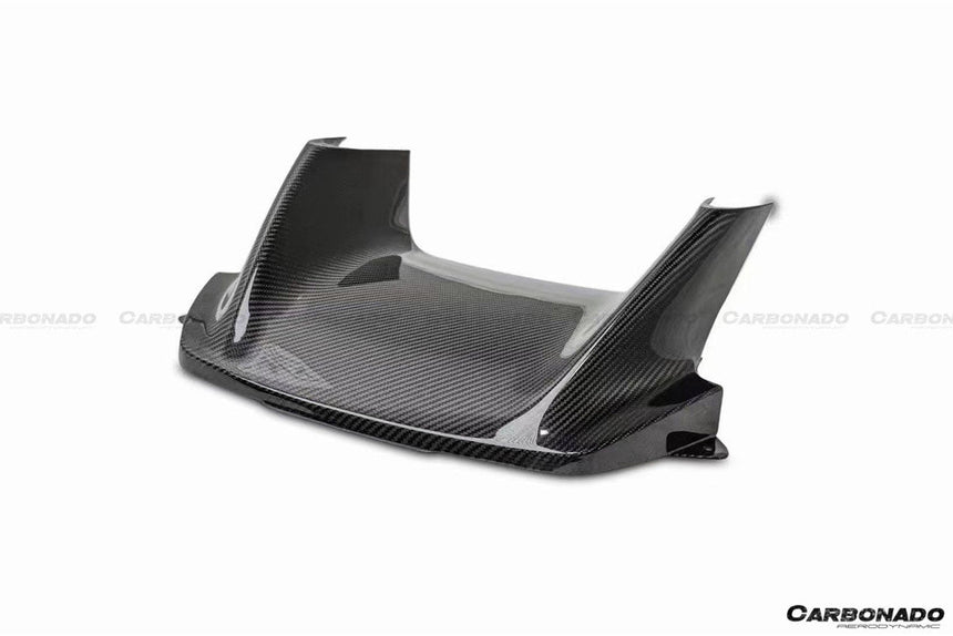 2020-UP Ferrari SF90 Stradale OE Style Autoclave Carbon Fiber Front Bumper Middle Air Vents