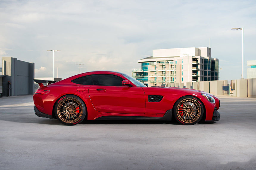 2015-2022 Mercedes Benz AMG GT/GTS  IMP Performance Partial Carbon Fiber Side Skirts
