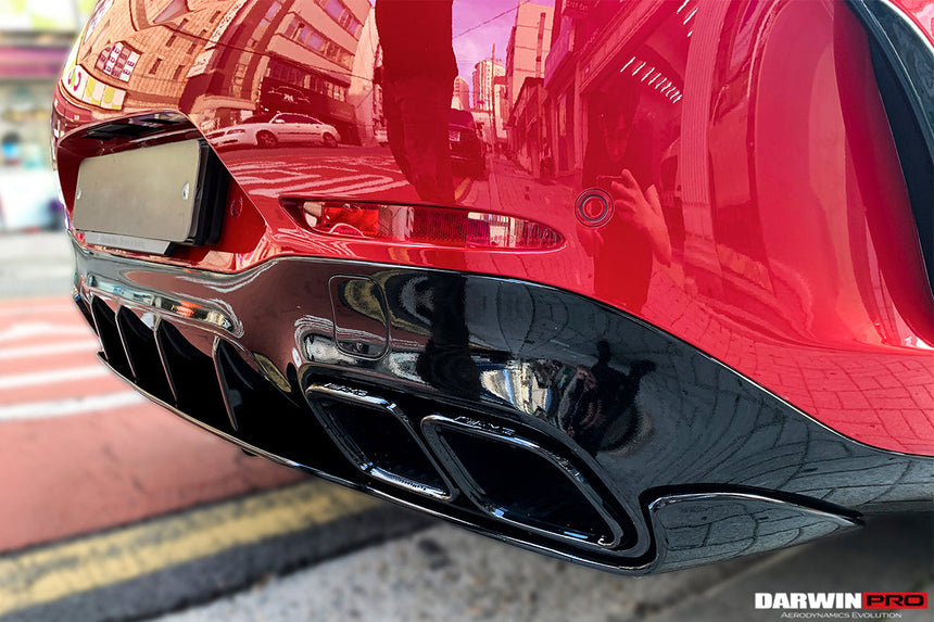 2019+ Mercedes Benz AMG GT63/S 4Door Coupe X290 Carbon Fiber Rear Diffuser