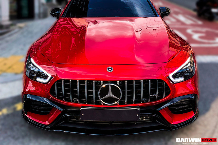 2019+ Mercedes Benz AMG GT63/S 4Door Coupe X290 Carbon Fiber Middle Front Lip