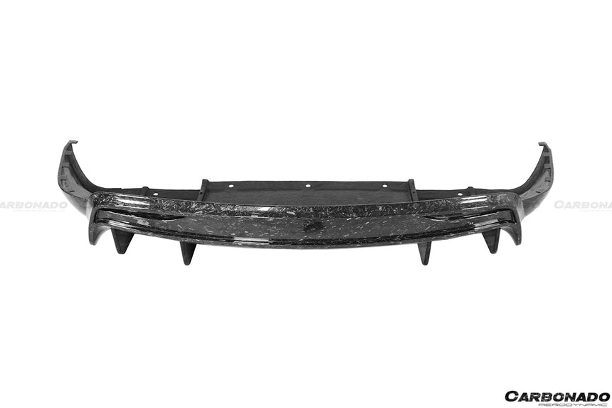 2016-2018 Tesla X SUV RZS Style Carbon Fiber Rear Diffuser