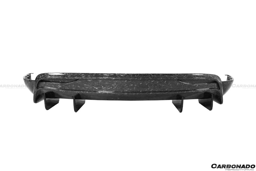 2019-2021 Tesla X SUV RZS Style Carbon Fiber Rear Diffuser