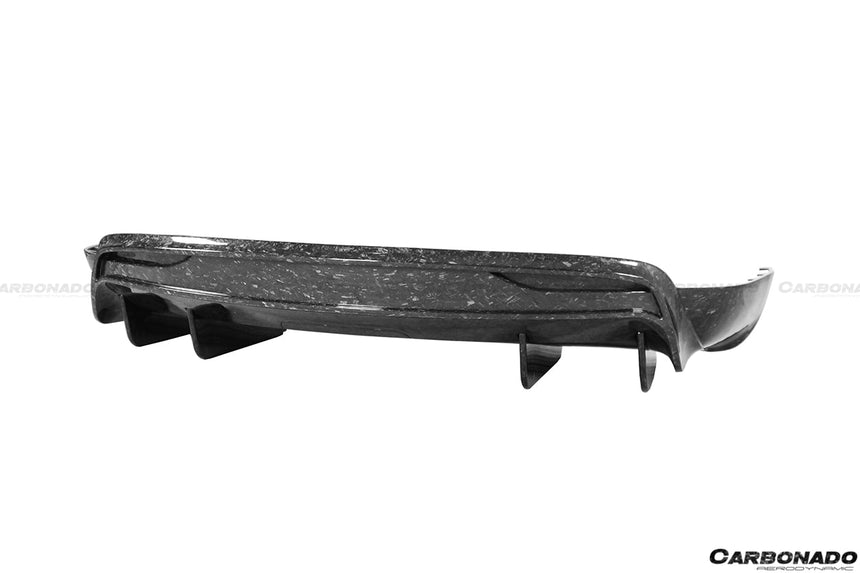 2016-2018 Tesla X SUV RZS Style Carbon Fiber Rear Diffuser