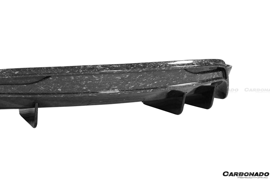 2019-2021 Tesla X SUV RZS Style Carbon Fiber Rear Diffuser