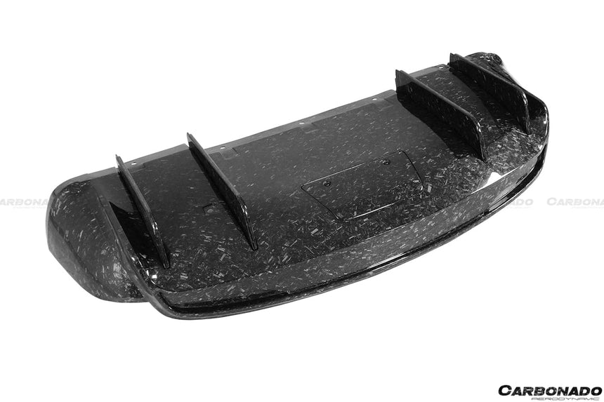 2016-2018 Tesla X SUV RZS Style Carbon Fiber Rear Diffuser
